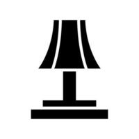 lampe icône vecteur symbole conception illustration