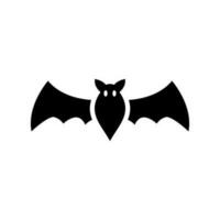 chauve souris icône vecteur symbole conception illustration