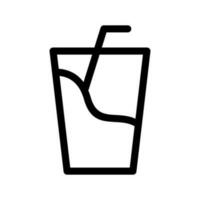 boisson icône vecteur symbole conception illustration