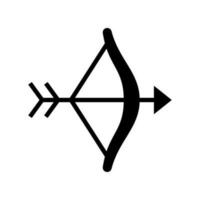 archer icône vecteur symbole conception illustration