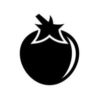 tomate icône vecteur symbole conception illustration