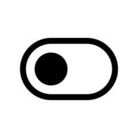 commutateur icône vecteur symbole conception illustration