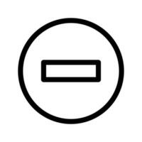 retirer icône vecteur symbole conception illustration