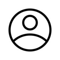 avatar icône vecteur symbole conception illustration