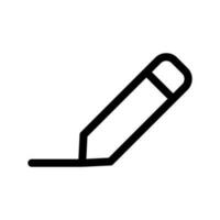 écrire icône vecteur symbole conception illustration
