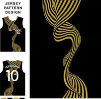 abstrait tourbillon concept vecteur Jersey modèle modèle pour impression ou sublimation des sports uniformes Football volley-ball basketball e-sports cyclisme et pêche gratuit vecteur.