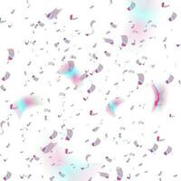holographique déjouer briller confettis abstrait Contexte vecteur
