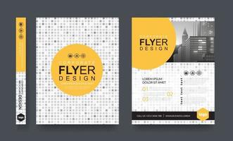 affiche flyer brochure brochure couverture design espace de mise en page pour fond photo vecteur