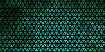 texture vecteur vert clair avec style triangulaire