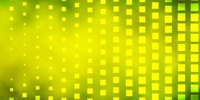 texture vecteur jaune vert clair dans des rectangles de style rectangulaire avec dégradé coloré sur modèle de fond abstrait pour téléphones portables