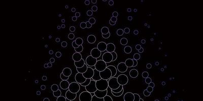 modèle vectoriel bleu rose foncé avec illustration abstraite de cercles avec des taches colorées dans le style nature nouveau modèle pour un livre de marque