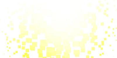 modèle vectoriel jaune clair en illustration de dégradé abstrait rectangles avec modèle de rectangles pour téléphones portables