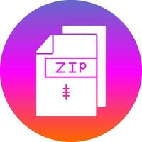 Zip *: français vecteur icône conception