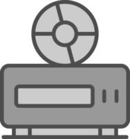 DVD joueur vecteur icône conception
