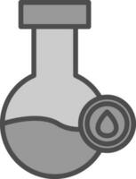 conception d'icône de vecteur de test pcr