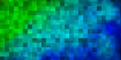 texture vecteur vert bleu clair dans un style rectangulaire
