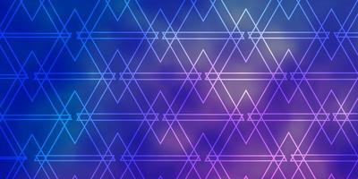 motif vectoriel bleu clair avec des triangles de lignes design dégradé abstrait avec des triangles colorés meilleur design pour les bannières d'affiches