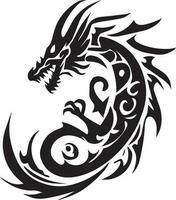 dragon vecteur tatouage conception illustration