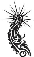 tribal tatouage conception vecteur illustration