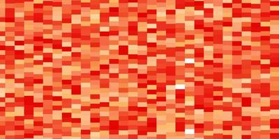disposition vectorielle rouge clair avec illustration de rectangles de lignes avec un ensemble de modèles modernes de rectangles dégradés pour votre page de destination vecteur
