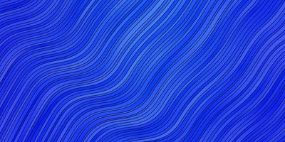 toile de fond vecteur bleu clair avec illustration de lignes pliées dans un style abstrait avec motif courbe dégradé pour les publicités