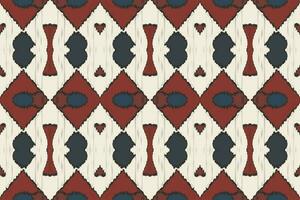 motif ikat sans couture modèle broderie Contexte. ikat chevron géométrique ethnique Oriental modèle traditionnel.aztèque style abstrait vecteur conception pour texture, tissu, vêtements, emballage, paréo.