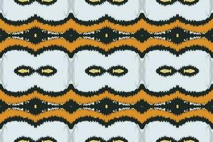motif ikat paisley broderie Contexte. ikat Triangle géométrique ethnique Oriental modèle traditionnel. ikat aztèque style abstrait conception pour impression texture, tissu, sari, sari, tapis. vecteur