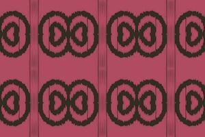 ikat sans couture modèle broderie Contexte. ikat Bande géométrique ethnique Oriental modèle traditionnel. ikat aztèque style abstrait conception pour impression texture, tissu, sari, sari, tapis. vecteur