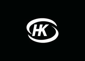 kh, hk , hk lettre logo, hk conception, hk entreprise, hk studio , hk logo, hk créatif, hkinitiales vecteur