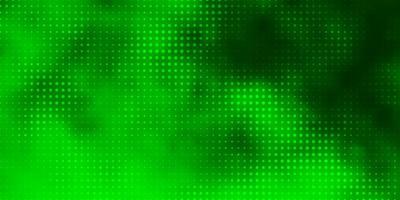 texture vecteur vert clair avec des disques abstraits disques colorés sur un motif de fond dégradé simple pour les sites Web