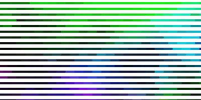 disposition vectorielle multicolore légère avec illustration abstraite géométrique de lignes avec modèle de lignes floues pour la conception de votre interface utilisateur vecteur