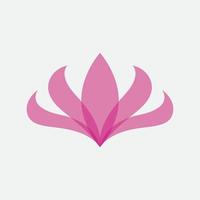illustration vectorielle de lotus logo icône vecteur