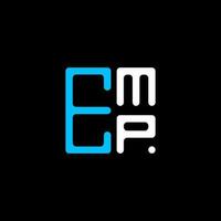 emp lettre logo Créatif conception avec vecteur graphique, emp Facile et moderne logo. emp luxueux alphabet conception