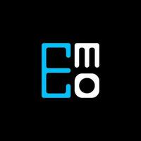 emo lettre logo Créatif conception avec vecteur graphique, emo Facile et moderne logo. emo luxueux alphabet conception