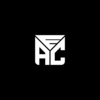 eac lettre logo Créatif conception avec vecteur graphique, eac Facile et moderne logo. eac luxueux alphabet conception