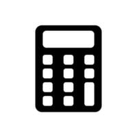 calculatrice icône vecteur illustration logo modèle