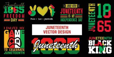 juneteenth empaqueter, juneteenth empaqueter, juneteenth sublimation , libre, noir histoire , juneteenth est mon indépendance journée vecteur