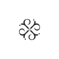 logo lettre p j ej vecteur l'amour luxe conception, minimaliste Stock