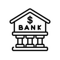 économie banque signe symbole vecteur