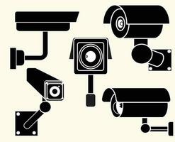 surveillance Sécurité vidéosurveillance caméra système surveillance vecteur