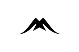 Montagne logo vecteur avec moderne et Créatif concept