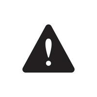 avertissement vecteur icône, attention symbole dans moderne conception style pour la toile site et mobile app