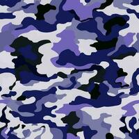 abstrait bleu et gris couleurs camouflage sans couture modèle. militaire camo interminable fond d'écran. vecteur