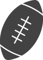 le rugby Balle icône vecteur image. adapté pour mobile applications, la toile applications et impression médias.