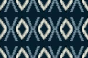 ethnique ikat en tissu modèle géométrique style.africain ikat broderie ethnique Oriental modèle bleu Contexte. abstrait, vecteur, illustration.texture, vêtements, cadre, décoration, tapis, motif. vecteur