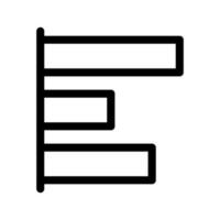 bar graphique icône vecteur symbole conception illustration
