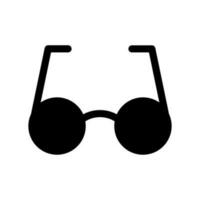 lunettes icône vecteur symbole conception illustration