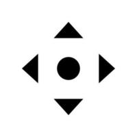 concentrer icône vecteur symbole conception illustration