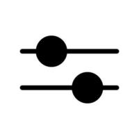 bascule icône vecteur symbole conception illustration