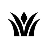 plante icône vecteur symbole conception illustration